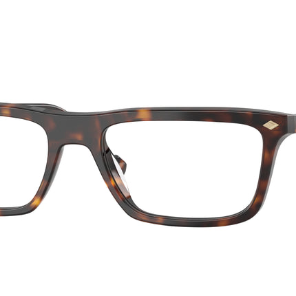 Vogue VO5686 Pillow Eyeglasses  W656-Dark Havana 55-145-18 - Color Map Brown