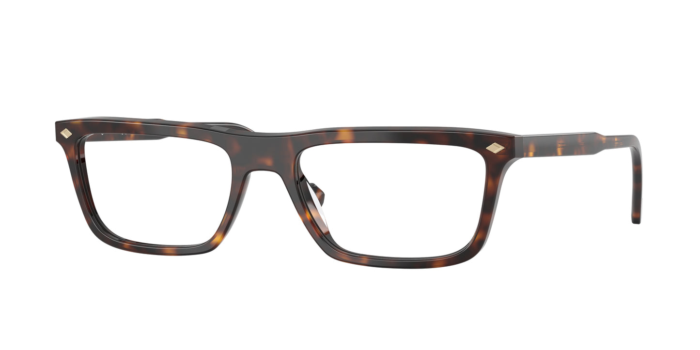 Vogue VO5686 Pillow Eyeglasses  W656-Dark Havana 55-145-18 - Color Map Brown