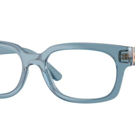 Vogue VO5689F Pillow Eyeglasses  2966-Transparent Azure 53-145-17 - Color Map Blue