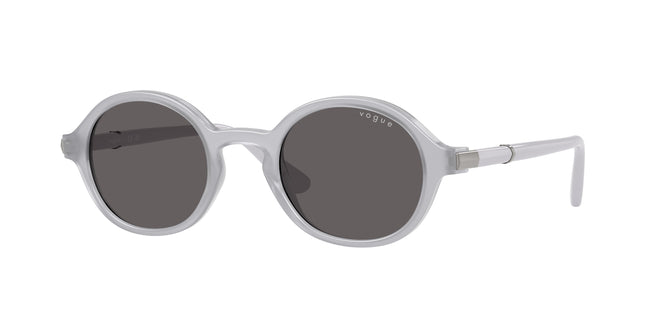 Vogue VO5692S Round Sunglasses  309887-Opal Grey 46-140-22 - Color Map Grey