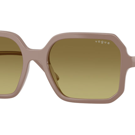 Vogue VO5696S Square Sunglasses  32722A-Taupe 55-140-18 - Color Map Brown