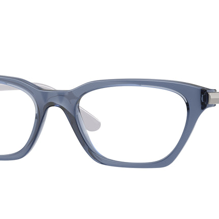 Vogue VO5698 Cat Eye Eyeglasses  2944-Transparent Blue Purple 52-140-18 - Color Map Violet