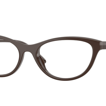 Vogue VO5703U Oval Eyeglasses  2252-Full Brown 53-140-17 - Color Map Brown