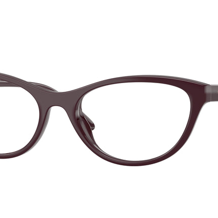 Vogue VO5703U Oval Eyeglasses  3284-Full Bordeaux 53-140-17 - Color Map Red