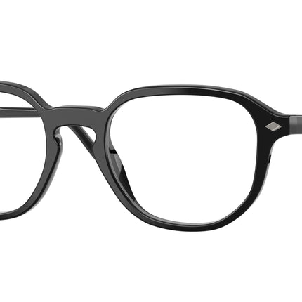 Vogue VO5708 Irregular Eyeglasses  W44-Black 51-145-20 - Color Map Black