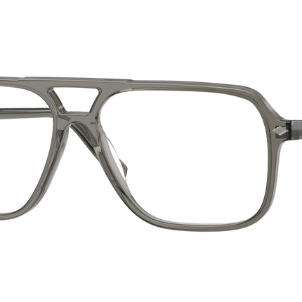 Vogue VO5709 Pillow Eyeglasses  3294-Transparent Dark Grey 57-145-14 - Color Map Grey