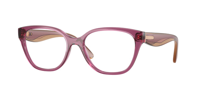 Vogue VO5712 Phantos Eyeglasses  3227-Transparent Purple 53-140-17 - Color Map Violet