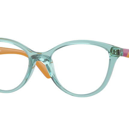 VOGUE JUNIOR OPHTHAL VY2019 Pillow Eyeglasses  3032-Transparent Sage 48-125-16 - Color Map Green