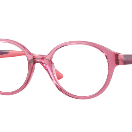 VOGUE JUNIOR OPHTHAL VY2025 Oval Eyeglasses  3065-Transparent Purple 45-125-17 - Color Map Violet