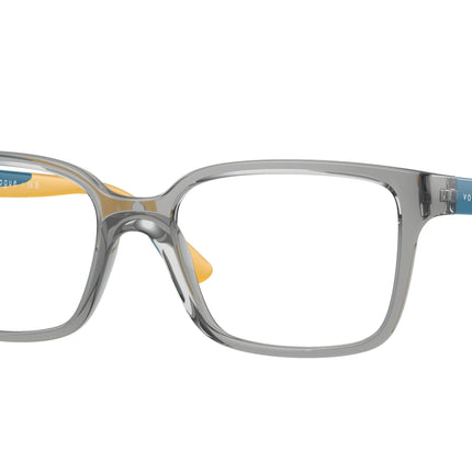VOGUE JUNIOR OPHTHAL VY2026 Rectangle Eyeglasses  2283-Transparent Grey 47-130-16 - Color Map Grey