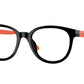 VOGUE JUNIOR OPHTHAL VY2029 Pillow Eyeglasses  W44-Black 47-130-17 - Color Map Black