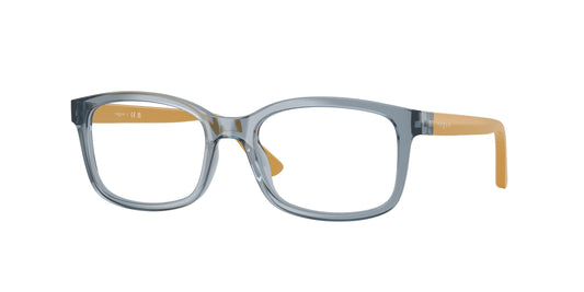 VOGUE JUNIOR OPHTHAL VY2030 Pillow Eyeglasses  2966-Transparent Light Blue 50-130-17 - Color Map Blue