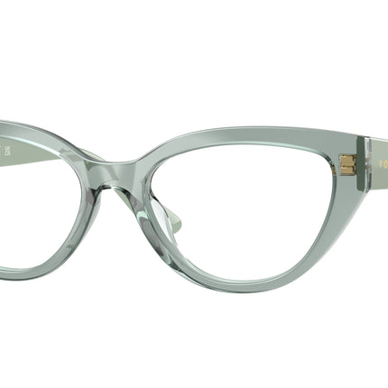 VOGUE JUNIOR OPHTHAL VY2031 Butterfly Eyeglasses  3117-Transparent Green 50-130-16 - Color Map Green