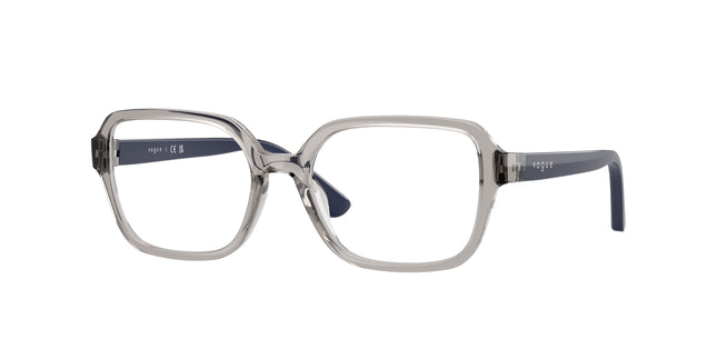 VOGUE JUNIOR OPHTHAL VY2032 Irregular Eyeglasses  2726-Transparent Grey 49-130-16 - Color Map Grey