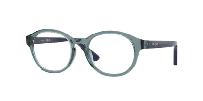 VOGUE JUNIOR OPHTHAL VY2041 Phantos Eyeglasses  3265-Transparent Blue 47-130-17 - Color Map Blue