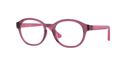 VOGUE JUNIOR OPHTHAL VY2041 Phantos Eyeglasses  3266-Transparent Purple 45-130-17 - Color Map Violet