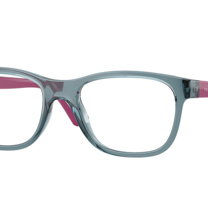 VOGUE JUNIOR OPHTHAL VY2042 Pillow Eyeglasses  3197-Transparent Light Blue 46-125-17 - Color Map Blue