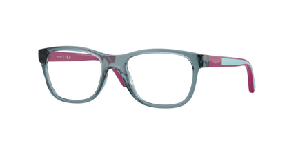 VOGUE JUNIOR OPHTHAL VY2042 Pillow Eyeglasses  3197-Transparent Light Blue 46-125-17 - Color Map Blue