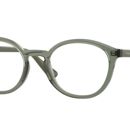 VOGUE JUNIOR OPHTHAL VY2044 Phantos Eyeglasses  3086-Transparent Mallard Green 48-135-19 - Color Map Green