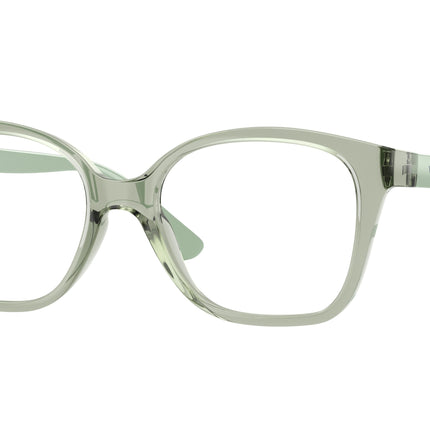 VOGUE JUNIOR OPHTHAL VY2045 Butterfly Eyeglasses  3022-Transparent Green 48-130-16 - Color Map Green