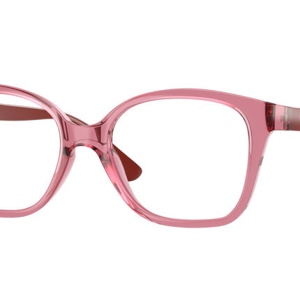 VOGUE JUNIOR OPHTHAL VY2045 Butterfly Eyeglasses  3065-Transparent Purple Red 48-130-16 - Color Map Violet