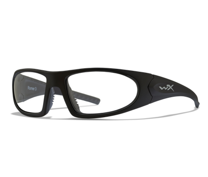 Wiley X ROMER 3 Full Rim Sunglasses Matte Black 63-19-128