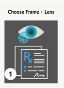 CHOOSE FRAME + LENSES