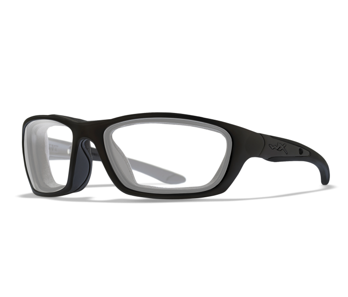 Wiley X BRICK Oval Sunglasses Matte Black 63-18-120