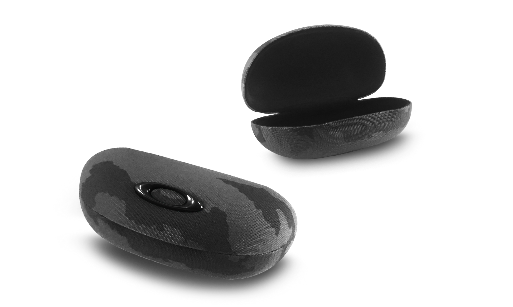 Oakley ACCESSORY CASE OO1590AT  Clip-On  000024-Grey/Black 0-- - Color Map Multicolor