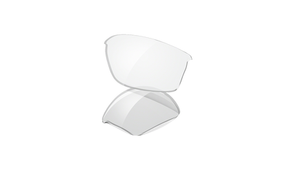 Oakley FLAK JACKET OO9008LS Rectangle Clip-On  000027- 63-- - Color Map Clear