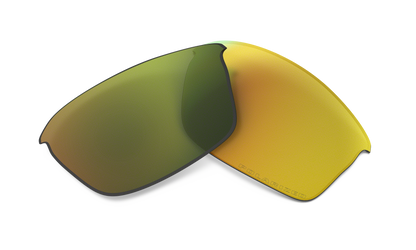 Oakley FLAK JACKET OO9008LS Rectangle Clip-On  000031- 63-- - Color Map Fire Iridium Polarized