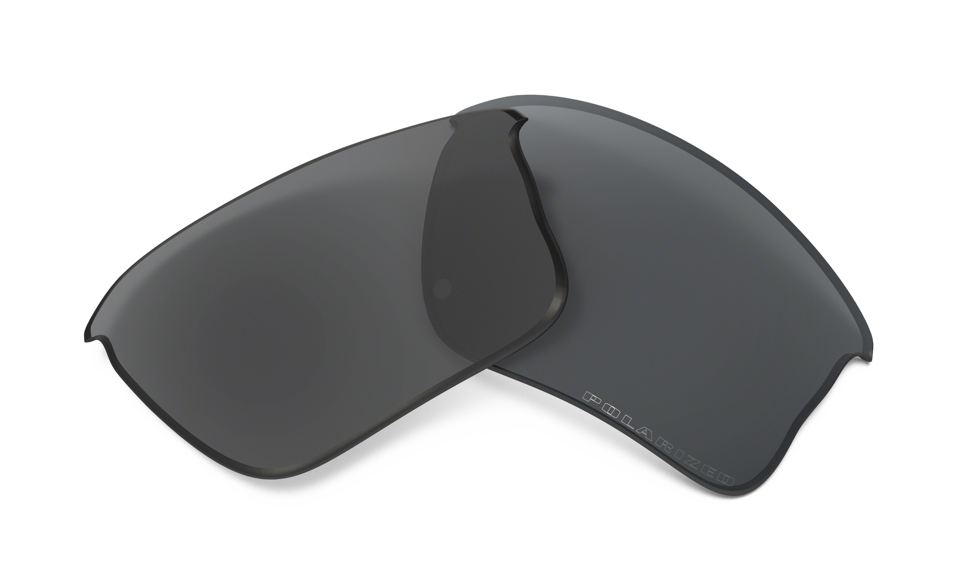 Oakley FLAK JACKET XLJ OO9009LS Rectangle Clip-On  000011- 63-- - Color Map Black Iridium Polarized