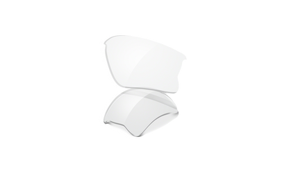 Oakley FLAK JACKET XLJ OO9009LS Rectangle Clip-On  000070- 63-- - Color Map Clear