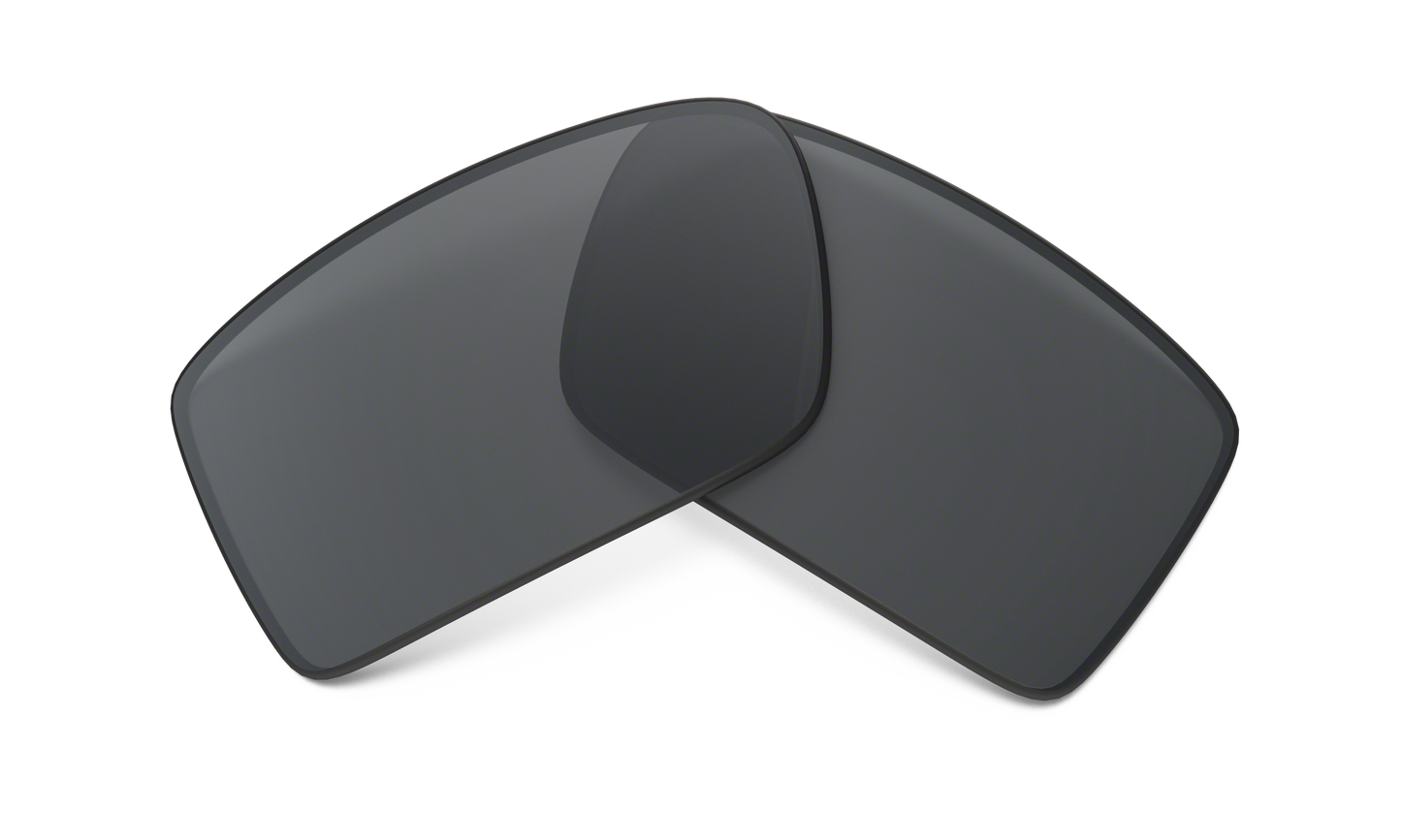 Oakley GASCAN OO9014LS Rectangle Clip-On  000002- 60-128-15 - Color Map Black Iridium