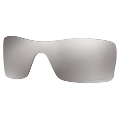 Oakley BATWOLF OO9101LS Shield Clip-On  000001- 27-- - Color Map Chrome Iridium Polarized