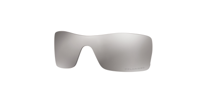 Oakley BATWOLF OO9101LS Shield Clip-On  000001- 27-- - Color Map Chrome Iridium Polarized