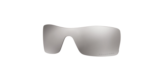 Oakley BATWOLF OO9101LS Shield Clip-On  000001- 27-- - Color Map Chrome Iridium Polarized
