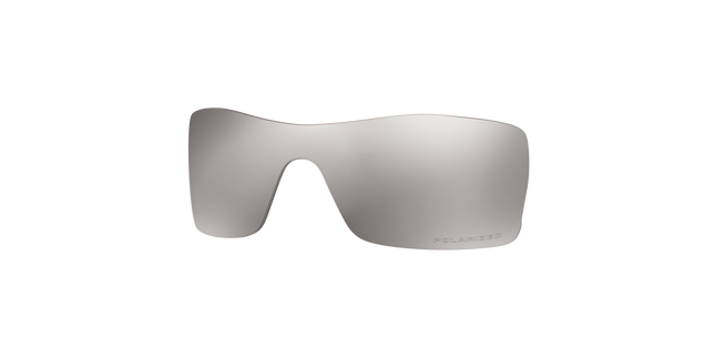 Oakley BATWOLF OO9101LS Shield Clip-On  000001- 27-- - Color Map Chrome Iridium Polarized