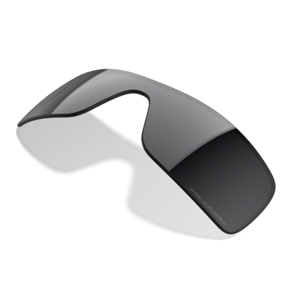 Oakley BATWOLF OO9101LS Shield Clip-On  000005- 27-- - Color Map Black Iridium Polarized