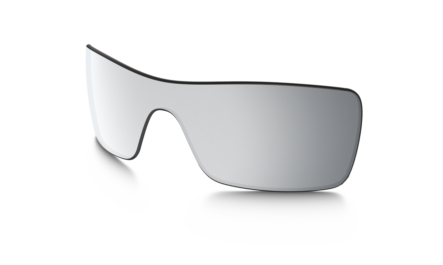 Oakley BATWOLF OO9101LS Shield Clip-On  000008- 27-- - Color Map Chrome Iridium