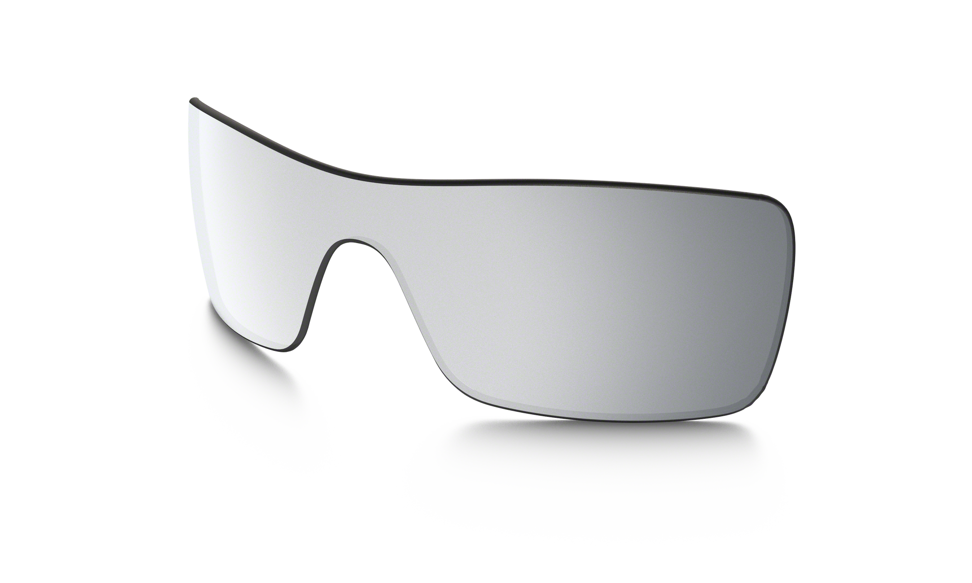 Oakley BATWOLF OO9101LS Shield Clip-On  000008- 27-- - Color Map Chrome Iridium