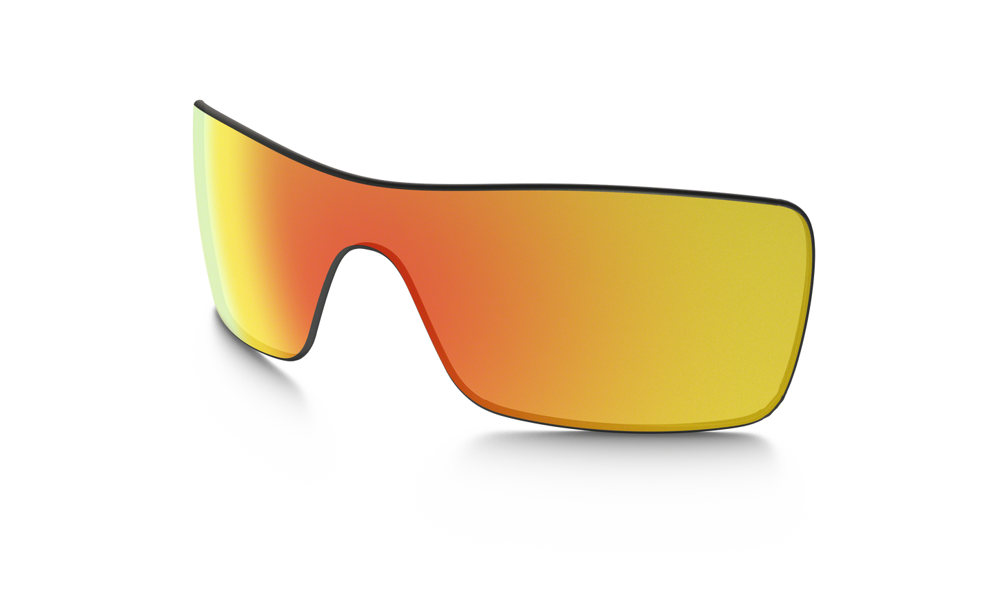 Oakley BATWOLF OO9101LS Shield Clip-On  000012- 27-- - Color Map Fire Iridium