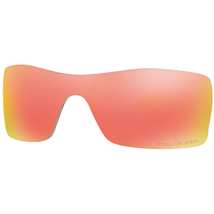 Oakley BATWOLF OO9101LS Shield Clip-On  000021- 27-- - Color Map Ruby Iridium Polarized