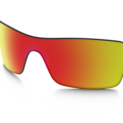 Oakley BATWOLF OO9101LS Shield Clip-On  000022- 27-- - Color Map Ruby Iridium