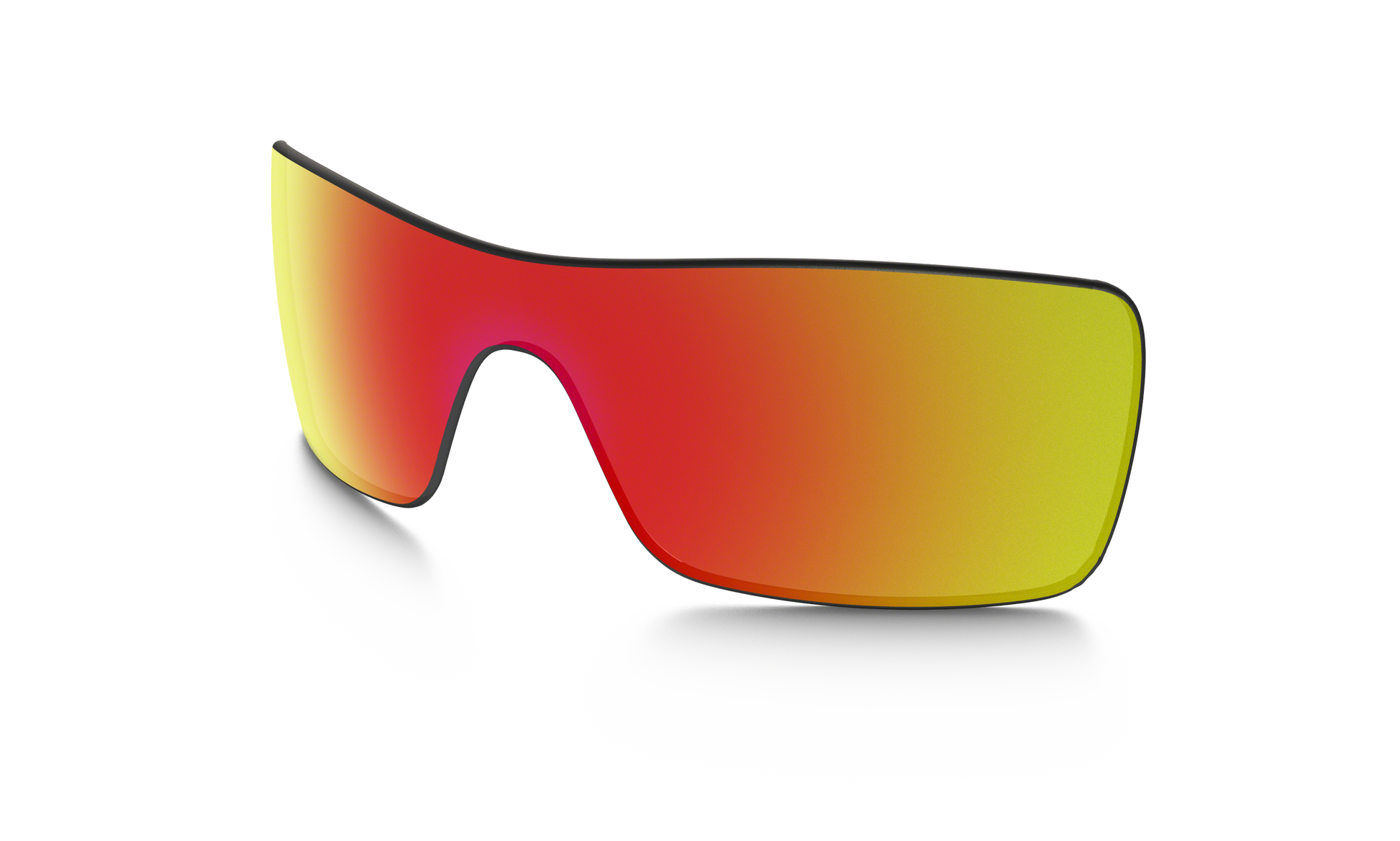 Oakley BATWOLF OO9101LS Shield Clip-On  000022- 27-- - Color Map Ruby Iridium