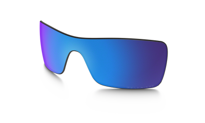 Oakley BATWOLF OO9101LS Shield Clip-On  000032- 27-- - Color Map Sapphire Iridium Polarized