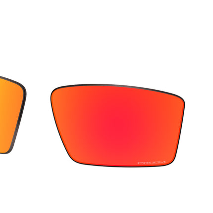 Oakley CABLES OO9129LS Rectangle Clip-On  000004- 63-131-14 - Color Map Prizm Ruby