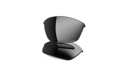 Oakley HALF JACKET 2.0 OO9144LS Rectangle Clip-On  000012- 62-- - Color Map Black Iridium Polarized