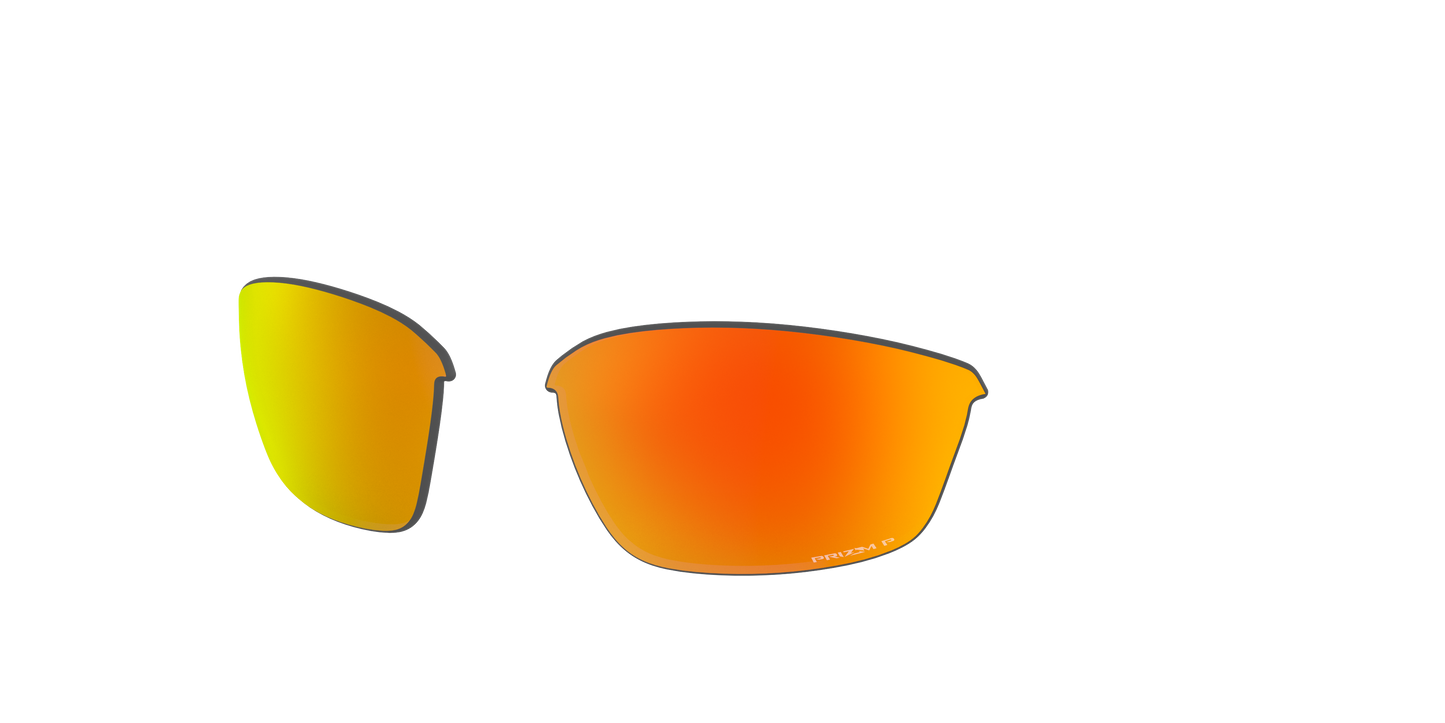 Oakley HALF JACKET 2.0 OO9144LS Rectangle Clip-On  000101- 62-- - Color Map Prizm Ruby Polarized