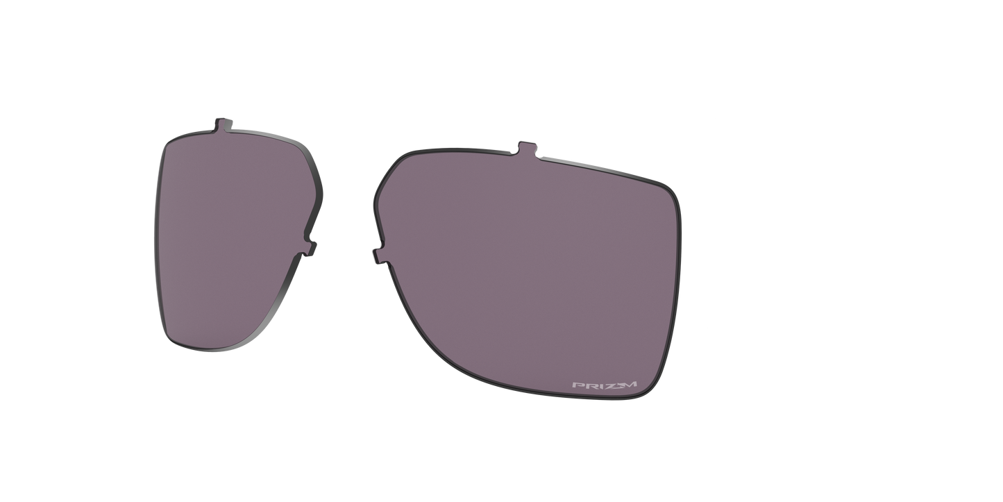 Oakley CASTEL OO9147LS Rectangle Clip-On  000001- 63-133-12 - Color Map Prizm Grey